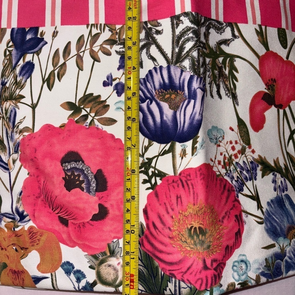 Estee Lauder Floral Tote with Pink and Blue - Picture 7 of 13